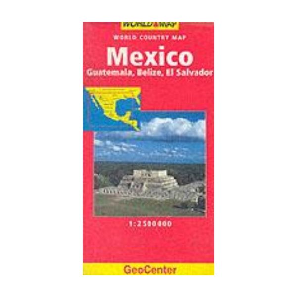 MEXICO. “World Country Map“, “GeoCenter“