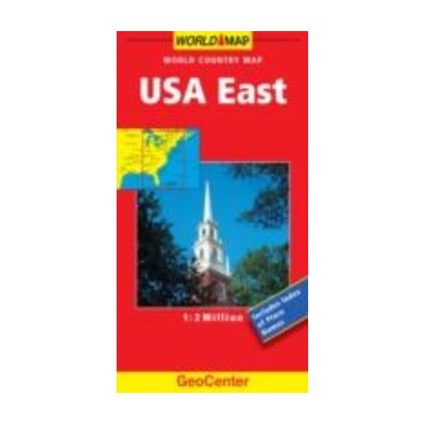 USA EAST: GeoCenter Country Map. /1:2 Million/