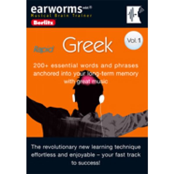 Audio CD: BERLITZ EARWORMS RAPID GREEK. Vol. 1.