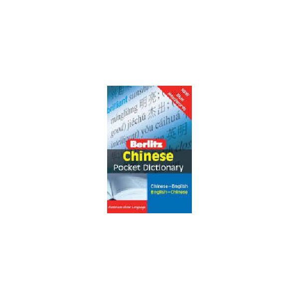 CHINESE Berlitz Pocket Dictionary: Blue headword