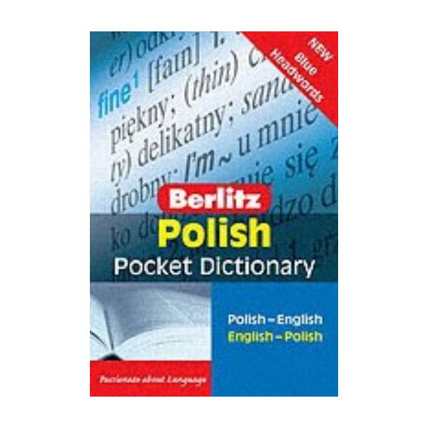 POLISH Berlitz Pocket Dictionary: Blue headwords