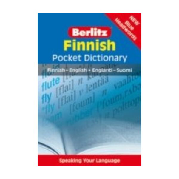 FINNISH Berlitz Pocket Dictionary: Blue headword