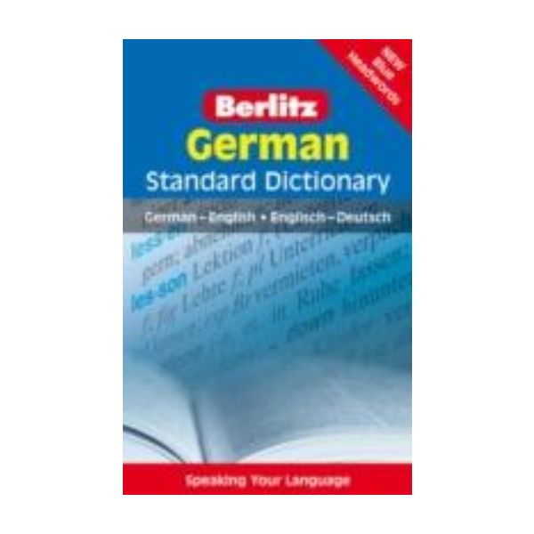 GERMAN Berlitz Standard Dictionary: Blue headwor