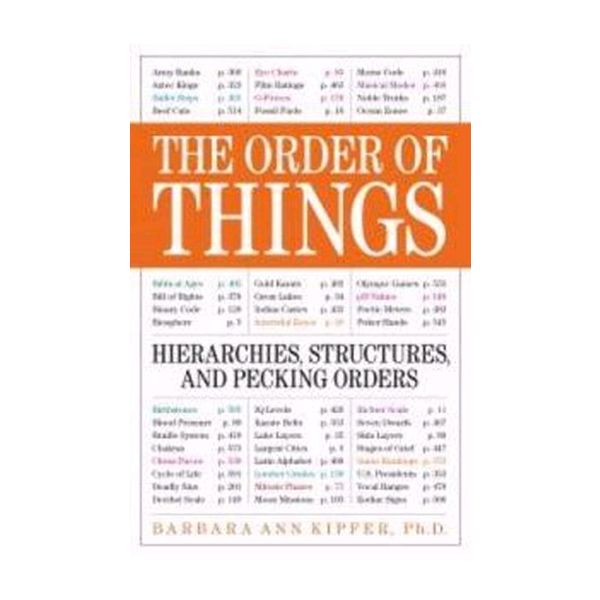 ORDER OF THINGS_THE: Hierarchies, Structures and