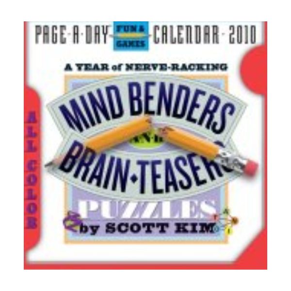 MIND BENDERS AND BRAINTEASERS 2010. (Calendar/Pa