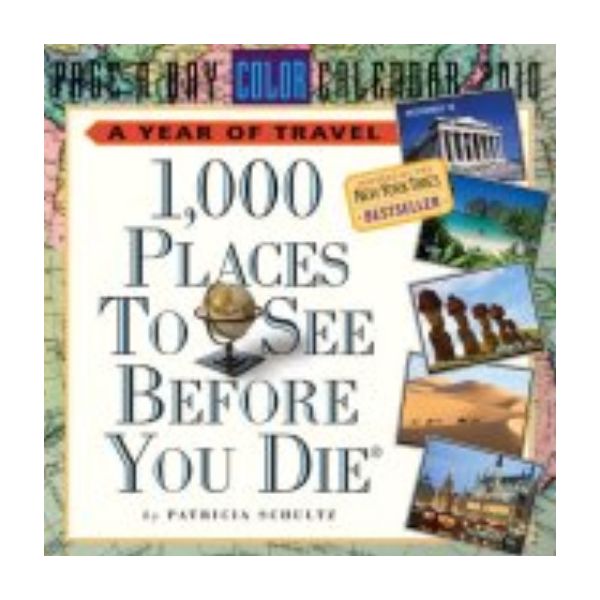 1000 PLACES TO SEE BEFORE YOU DIE 2010. (Calenda