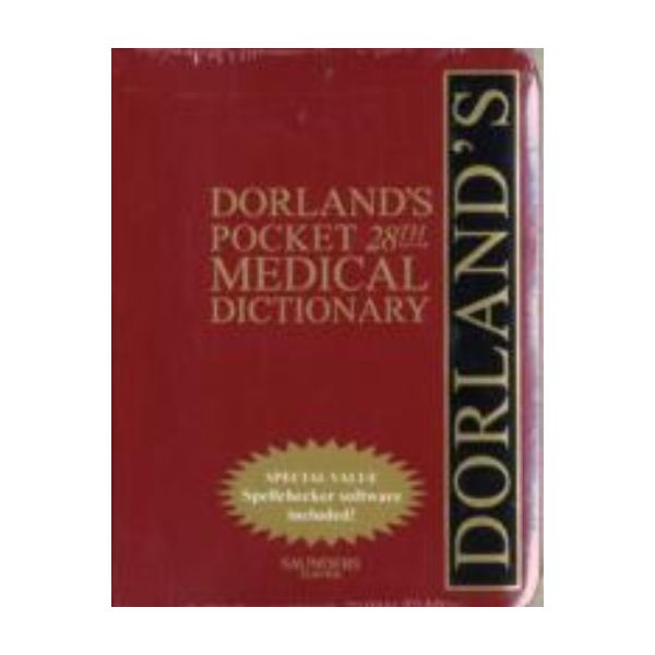 DORLAND`S POCKET MEDICAL DICTIONARY with CD-ROM.
