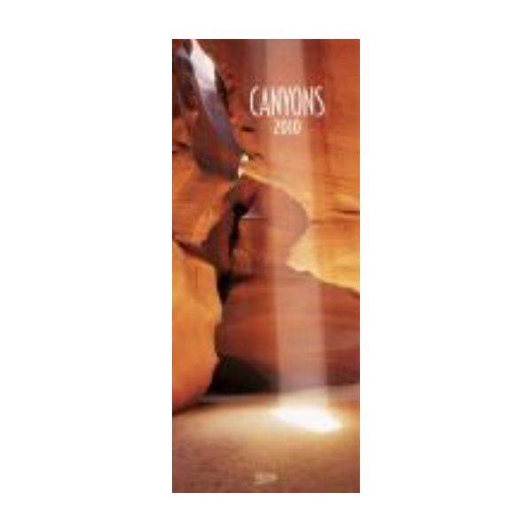 CANYONS 2010. /стенен календар: 28,5 х 69 см./