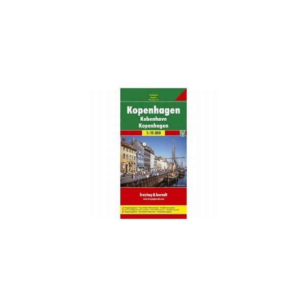 COPENHAGEN: City map / Plan de ville / Pianta de