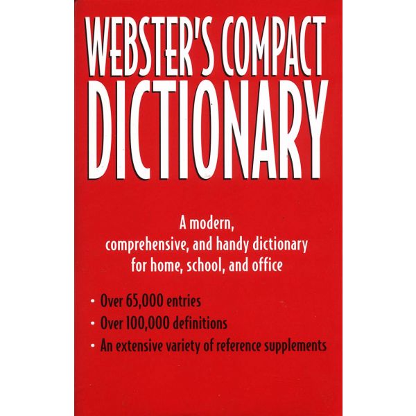 WEBSTER`S COMPACT DICTIONARY /65 000 entries / `