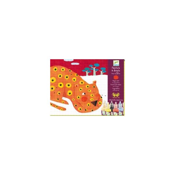 Комплект за рисуване Finger Paint Fingerprints. Възраст: 3-6 год. /DJ08901/