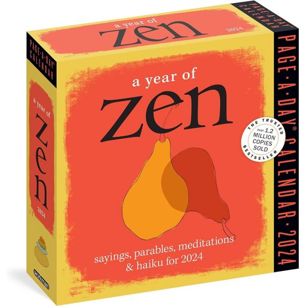 A YEAR OF ZEN PAGE-A-DAY CALENDAR 2024