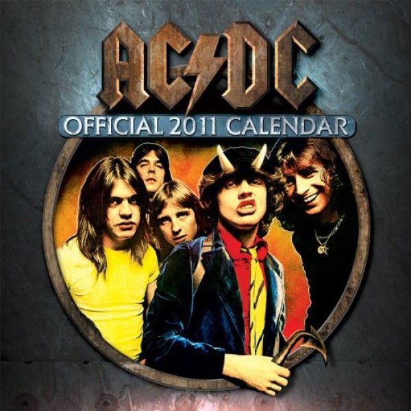 AC/DC 2011. /стенен календар: 30 х 30 см./