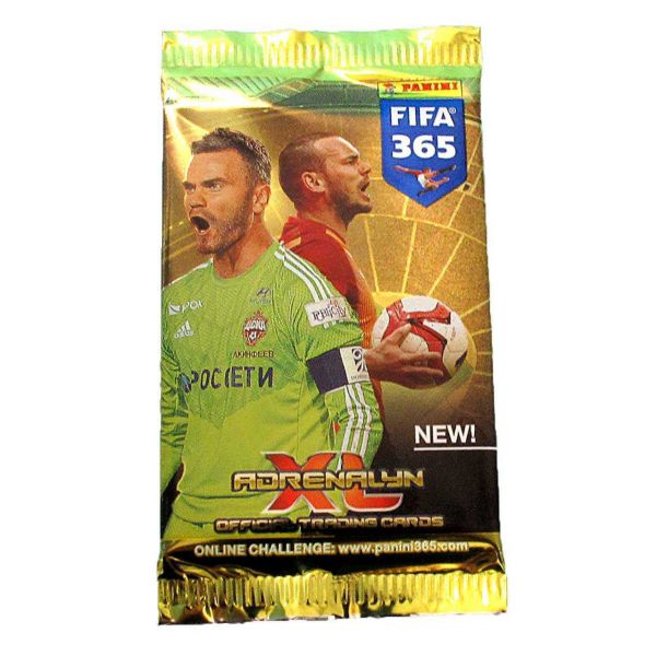 Adrenalyn: Карти FIFA 365 2016 (5 бр. в пакет)