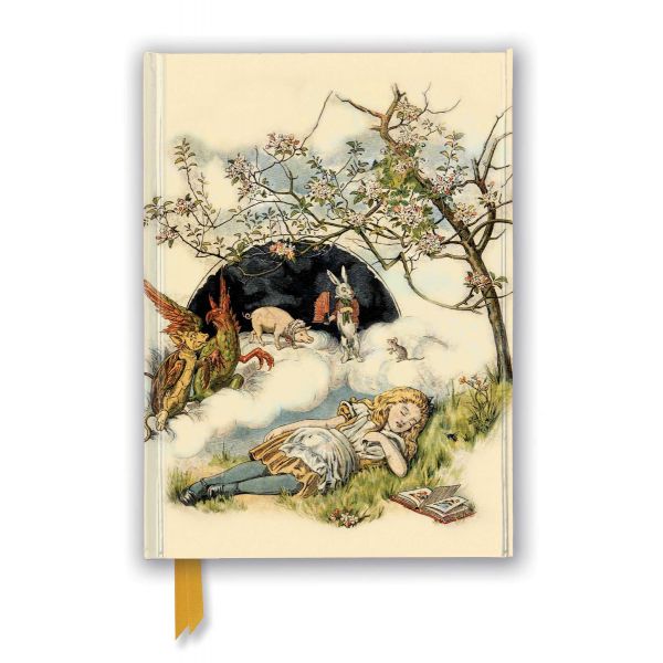 ALICE`S ADVENTURES IN WONDERLAND - Foiled Journal