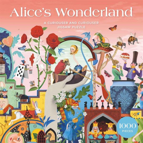 Alice`s Wonderland. A Curiouser and Curiouser 1000-piece Jigsaw Puzzle