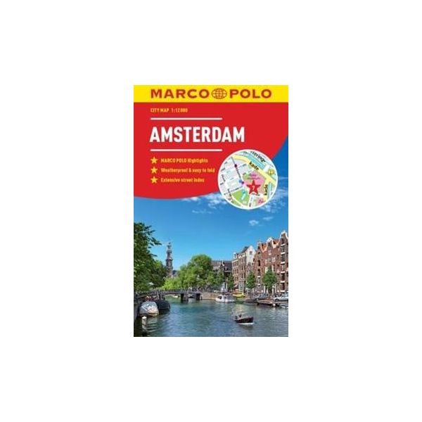 AMSTERDAM. “Marco Polo City Map“
