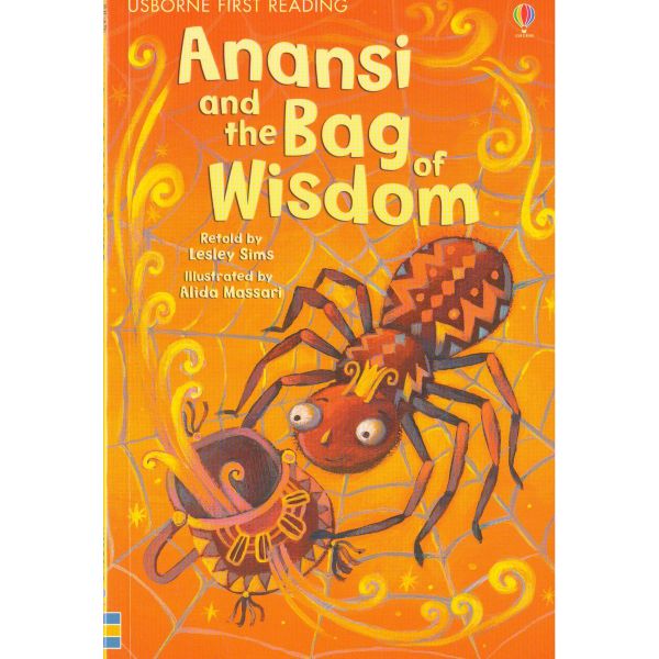 ANANSI AND THE BAG OF WISDOM. “Usborne First Reading“, Level 1