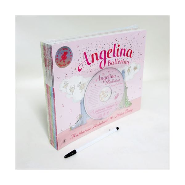 ANGELINA BALLERINA 11 BOOK PACK (Book & CD)