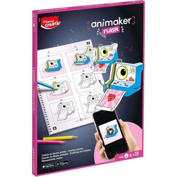 Анимационен комплект с приложение MAPED Creativ Animaker Flash Poetic