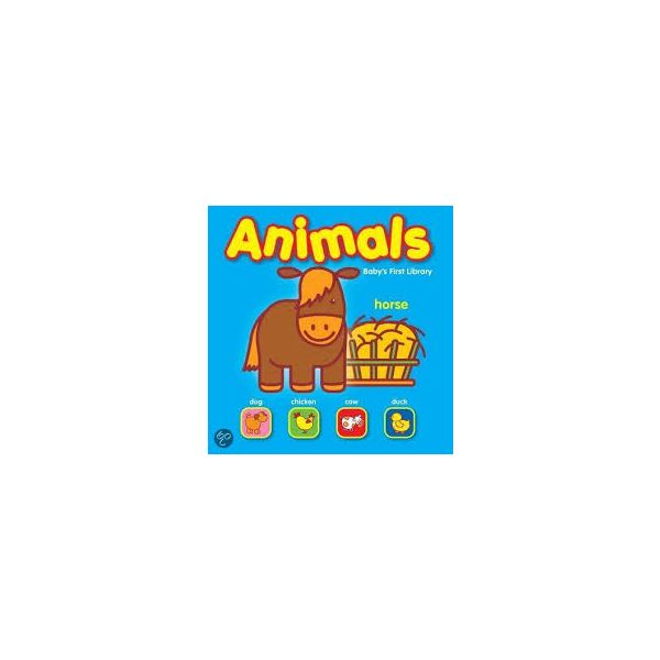ANIMALS. “Baby`s First Library“