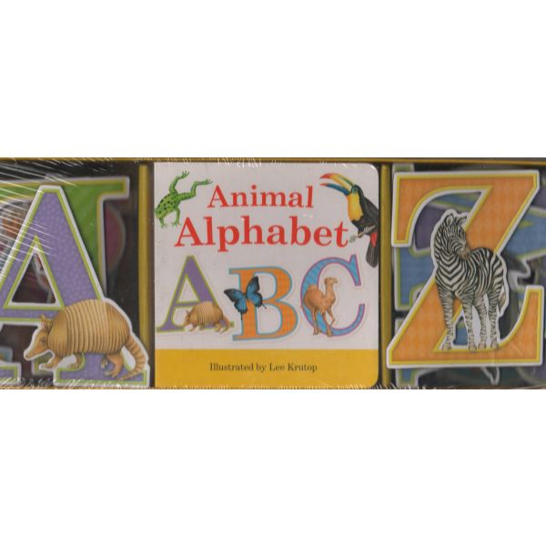 ANIMAL ALPHABET: Book & Learning Play Set