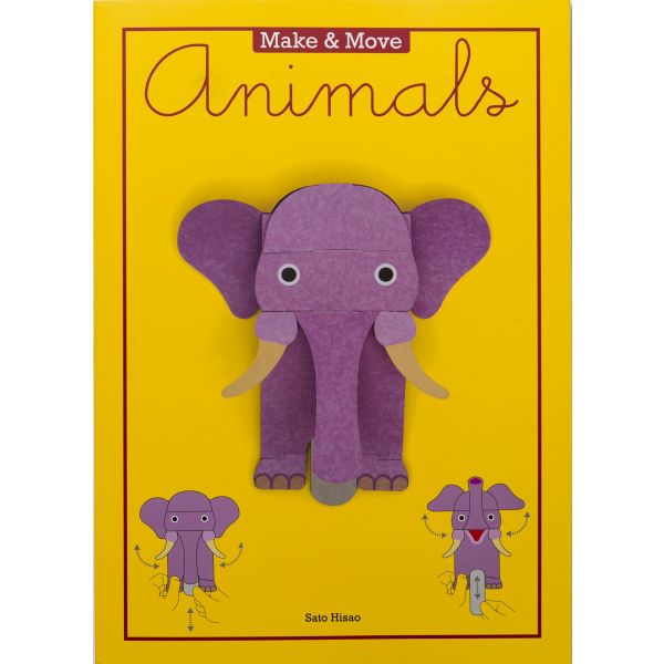 ANIMALS: 12 Paper Puppets to Press Out and Play. “Make & Move“