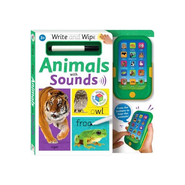 ANIMALS WITH SOUNDS. “Write and Wipe“
