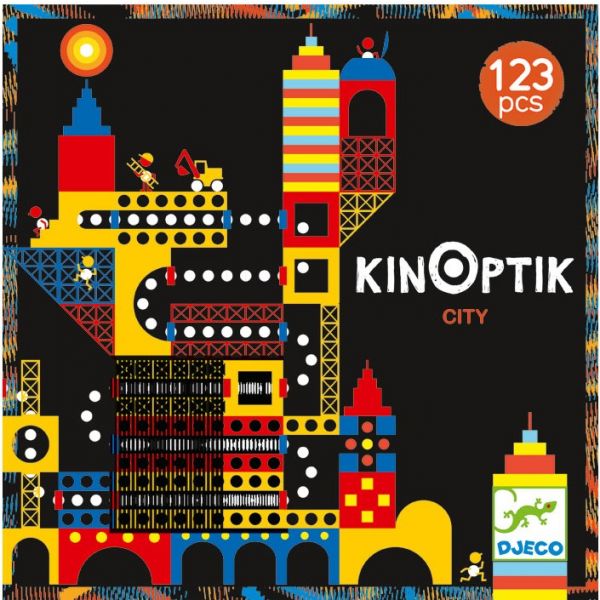 Анимирани картини Kinoptik City 123 части. Възраст: 6-10 год. /DJ05610/ “Djeco“