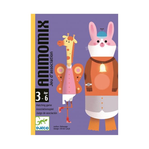 Карти за игра Animomix. Възраст: 5-8 год. /DJ05146/, “Djeco“