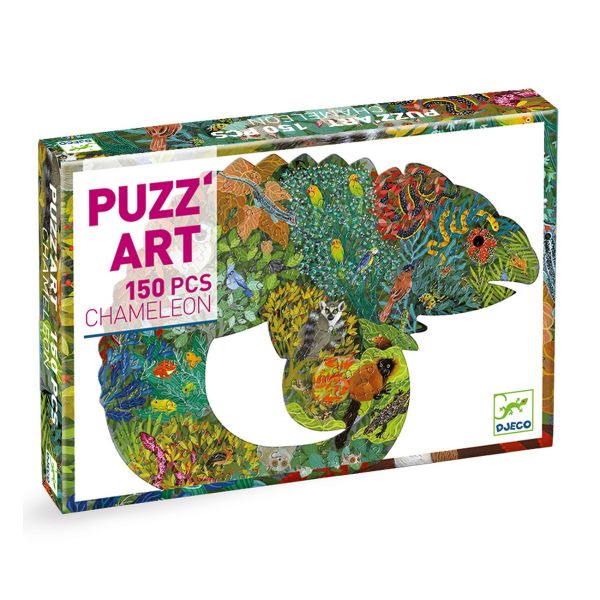 Арт пъзел  Хамелеон, 150 части. Възраст: 7+ год. /DJ07655/