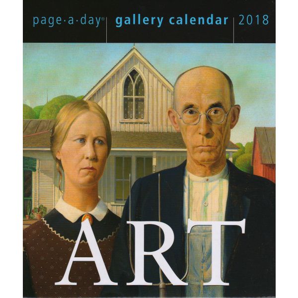 ART PAGE-A-DAY GALLERY CALENDAR 2018
