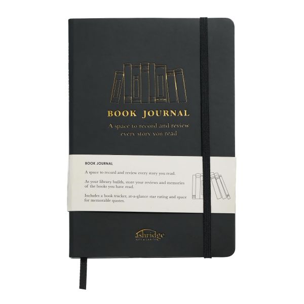 Ashridge A5 Book Journal, Black