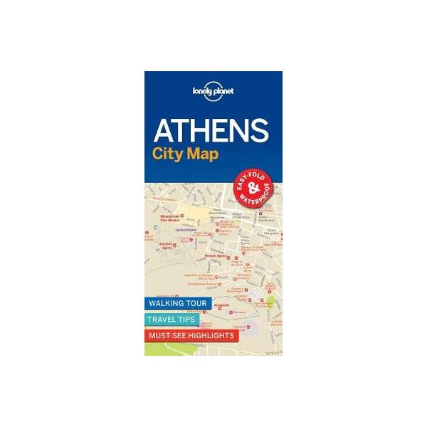 ATHENS. “Lonely Planet City Map“