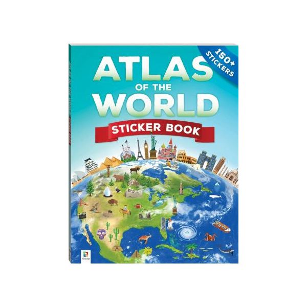 ATLAS OF THE WORLD: Sticker Book