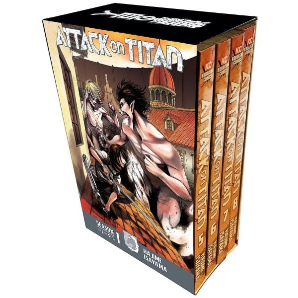 ATTACK ON TITAN: Season 1 Part 2 Manga Box Set