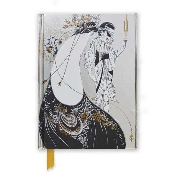 Aubrey Beardsley: The Peacock Skirt (Foiled Journal)