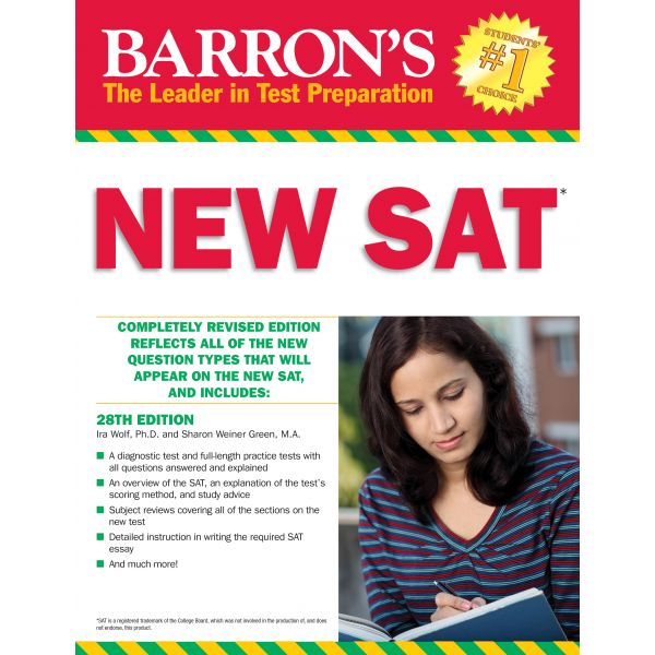 BARRON`S NEW SAT, 28th Edition