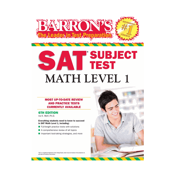 BARRON`S SAT MATH LEVEL 1, 6th Edition
