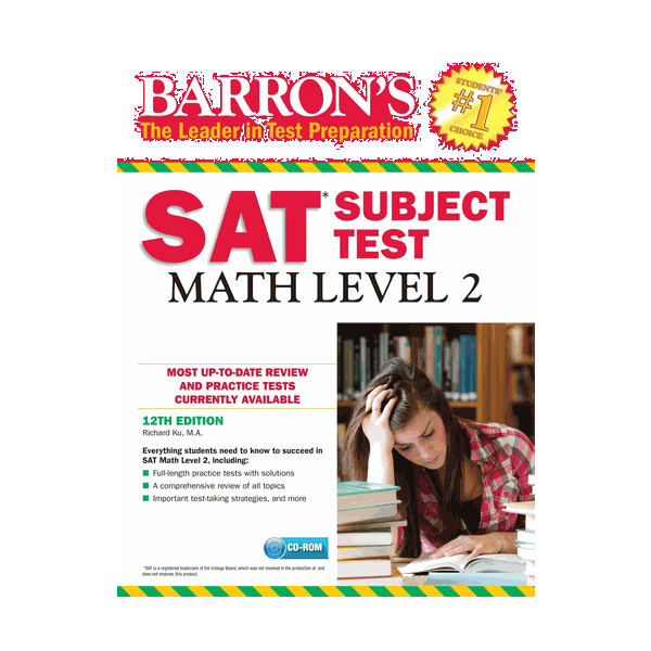 BARRON`S SAT MATH LEVEL 2 + CD-ROM, 12th Edition