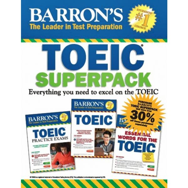 BARRON`S TOEIC SUPERPACK, 2nd Edition