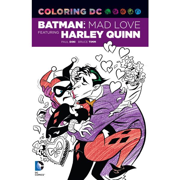 BATMAN: Mad Love. “Coloring DC“