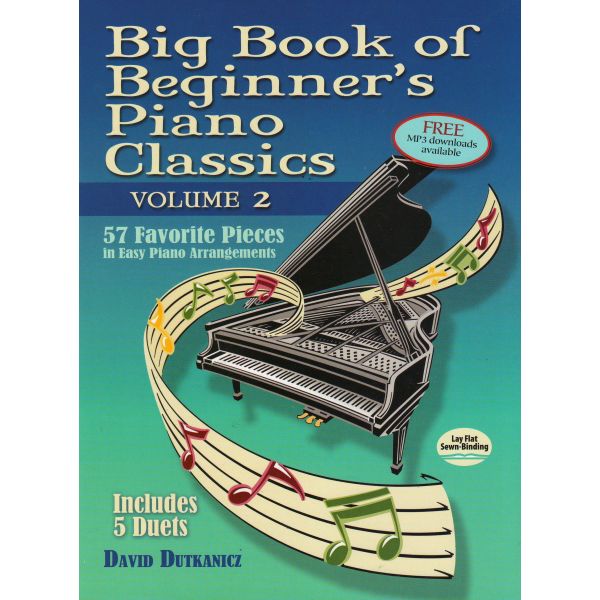 BIG BOOK OF BEGINNER`S PIANO CLASSICS, Volume 2