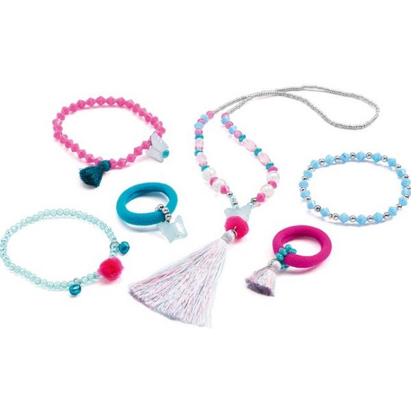 Бижута Pompons and Butterflies. Възраст: 5+ год. /DJ06651/, “Djeco“