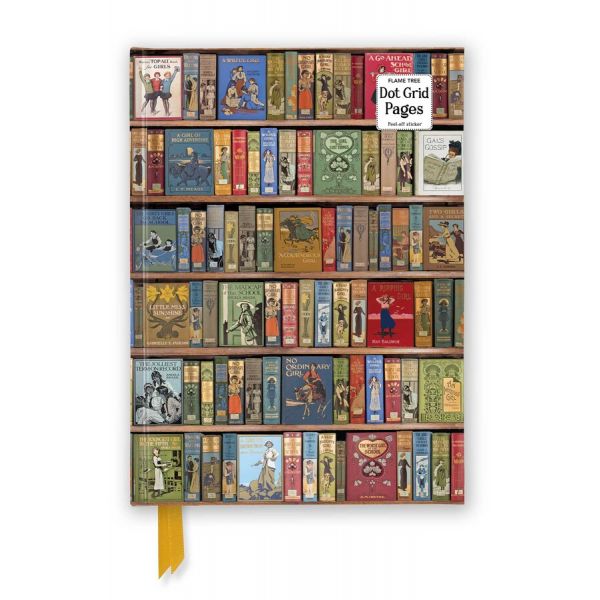 Bodleian Libraries: High Jinks Bookshelves (Foiled Dot Grid Journal)