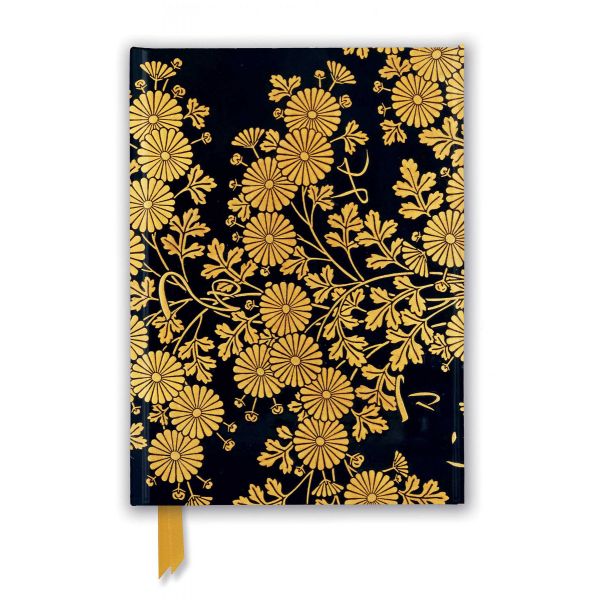 BOX DECORATED WITH CHRYSANTHEMUMS - Foiled Journal