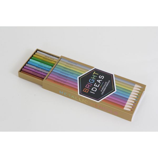 BRIGHT IDEAS METALLIC COLORED PENCILS