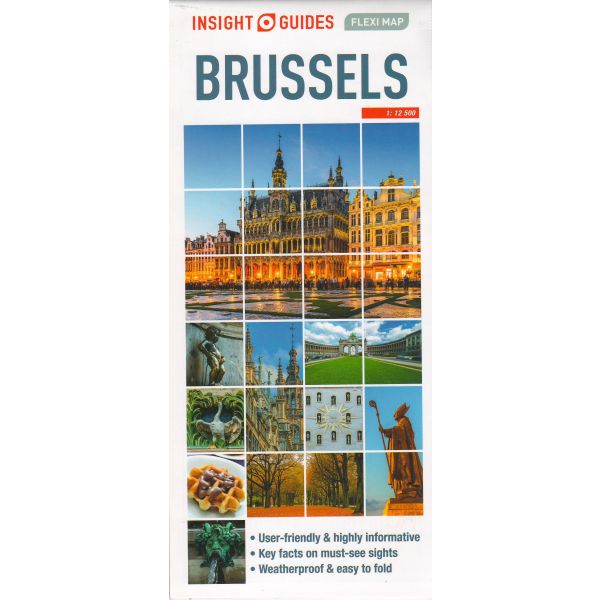 BRUSSELS. “Insight Guides Flexi Map“