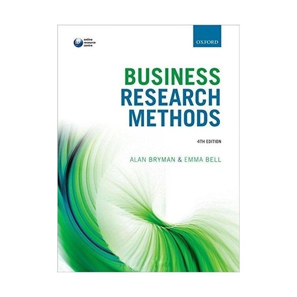 BUSINESS RESEARCH METHODS, 4th Edition