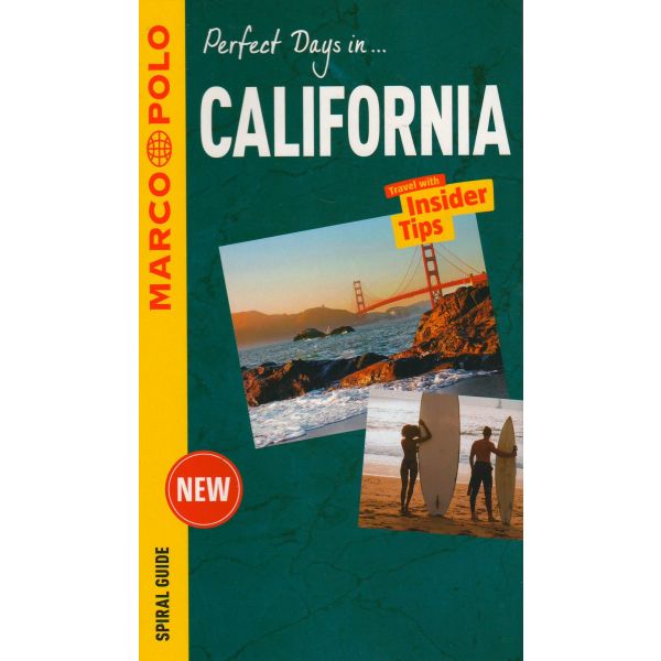 CALIFORNIA. “Marco Polo Spiral Travel Guide“